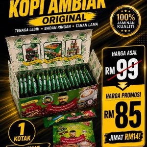PAKEJ 1 KOTAK KOPI AMBIAK